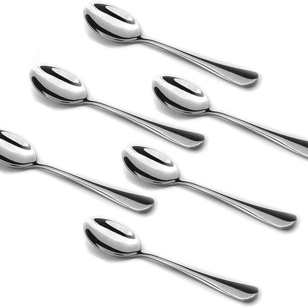 Demitasse Espresso Spoons, Mini Coffee Spoon, 4.7 Inches Stainless Steel Small S